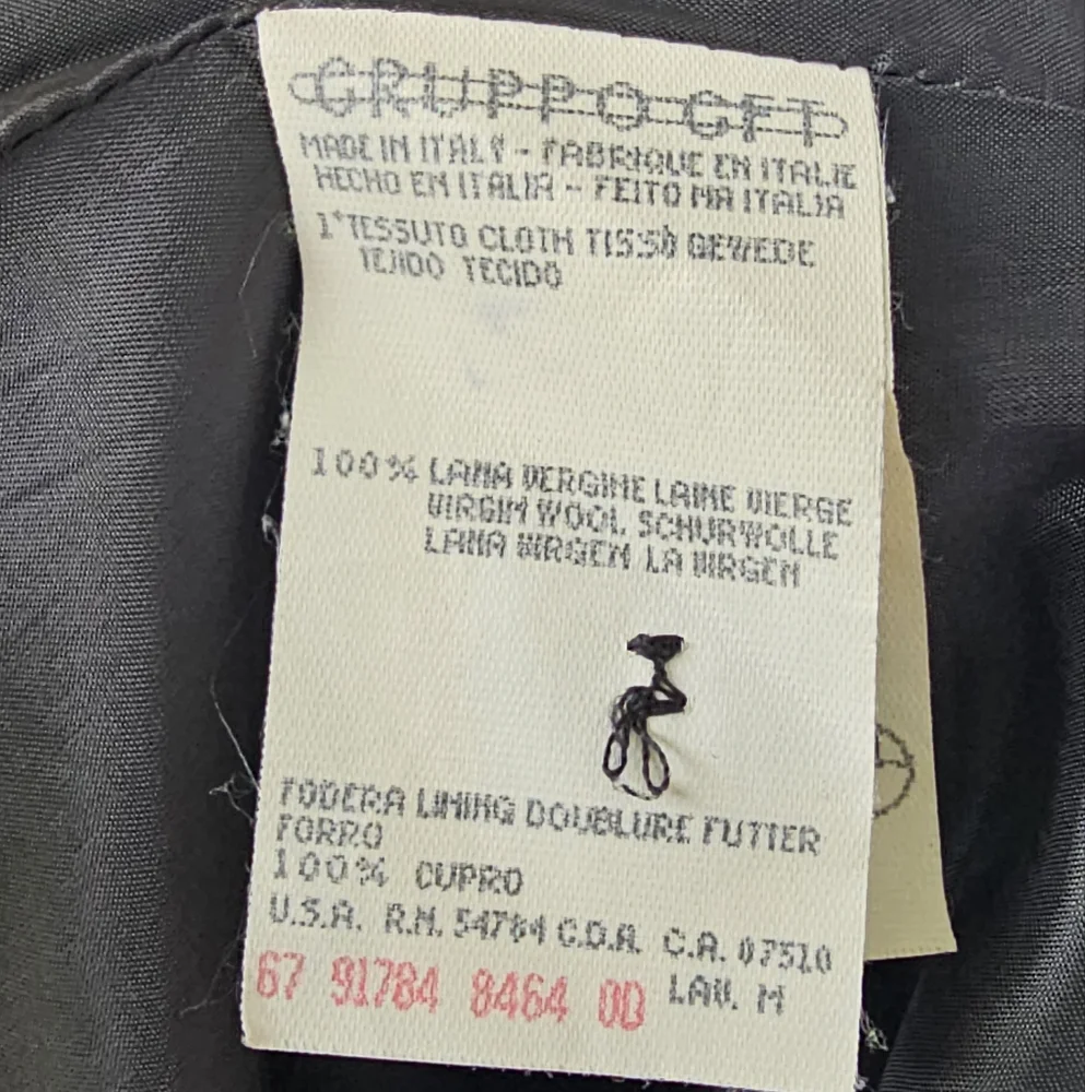 Giorgio Armani Le Collezioni Blazer Vintage 90s Size 6 100% Virgin Wool